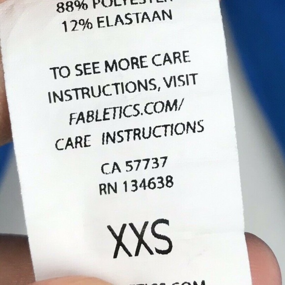 Fabletics Salar Powerhold Leggings Bombay Blue XXS - Picture 4 of 7